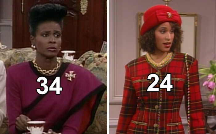 In The Fresh Prince Of Bel-Air, Janet Hubert And Karyn Parsons Played Mother And Daughter. There’s Only A 10-Year Age Difference Between The Two