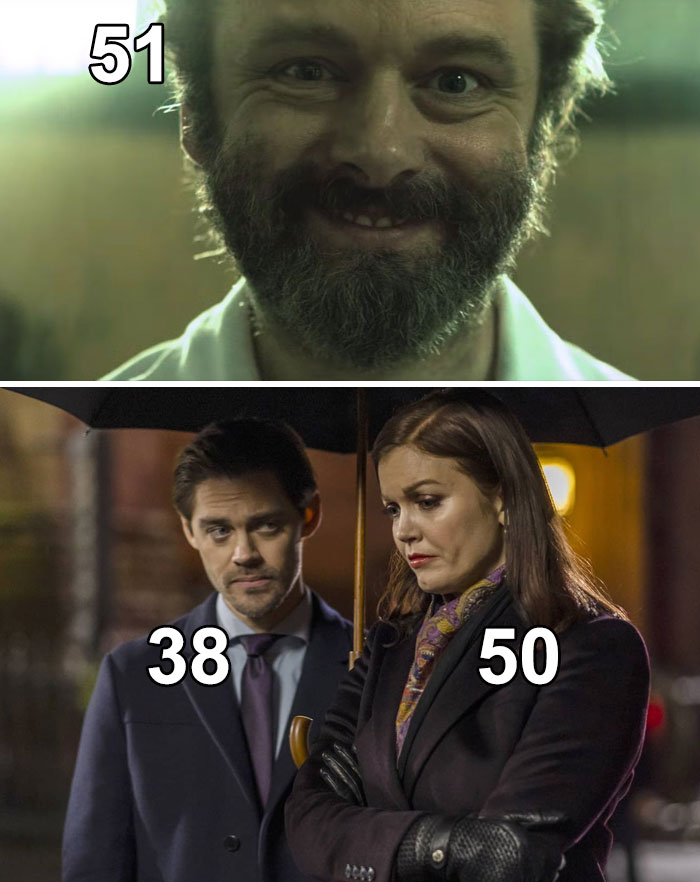 In Prodigal Son, Bellamy Young (50) And Michael Sheen (51) Are Only 12 And 13 Years Older Than Tom Payne (38), Who Plays Their Son