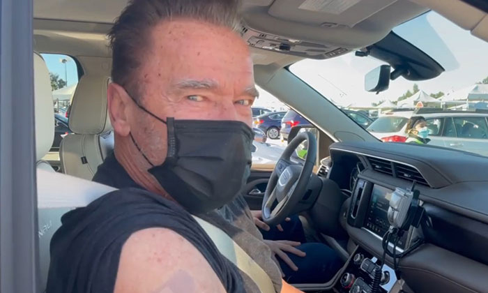 Arnold Schwarzenegger Receives His Covid-19 Vaccine, Does Not Miss The Opportunity To School Anti-Vaxxers