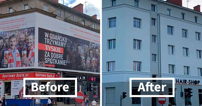 Poland Is Removing Flashy Banners And Ads, And The “Cleanse” Looks So Good (30 Before & After Pics)