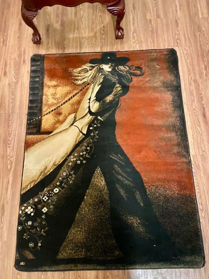 Found This Rug At Goodwill, It Was Love At First Sight!