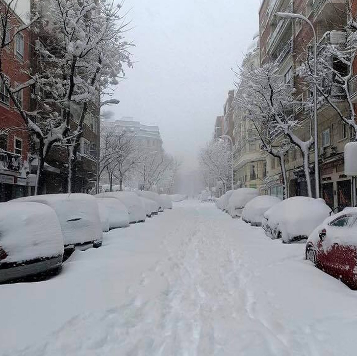 Madrid Has Seen Its Heaviest Snowfall Since 1971