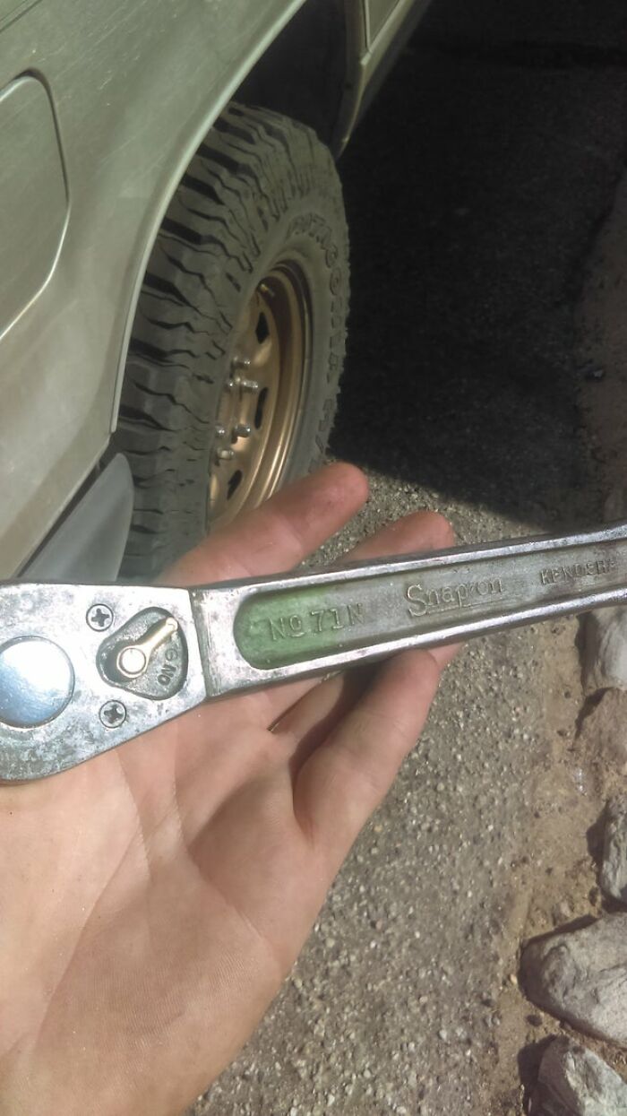 1939 Snap-On Ratchet I Found In The Desert About 15 Years Ago