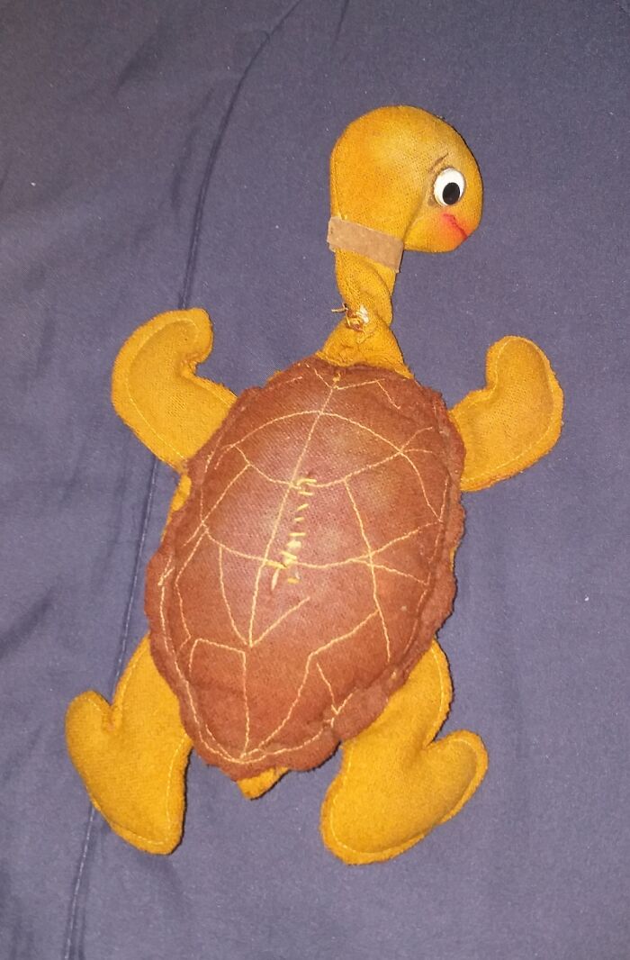 Terry, A Felt Turtle Given To Me By My Sister Back In 1976