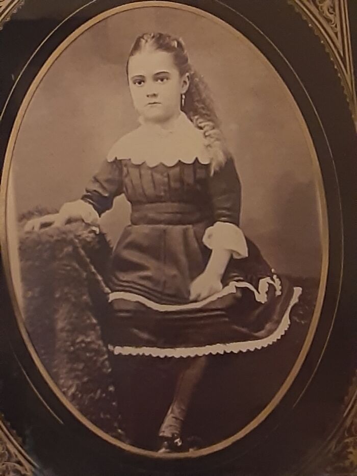 This Is My Great-Grandmother In The 1870s