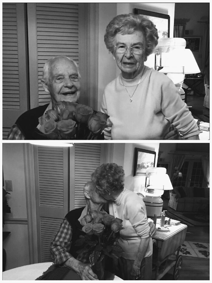 My WW2 Veteran Grandfather And Grandmother Just Celebrated Their 78th Anniversary On 12/26/20.