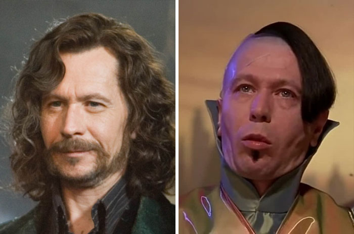 Sirius Black From Harry Potter And Zorg From Fifth Element