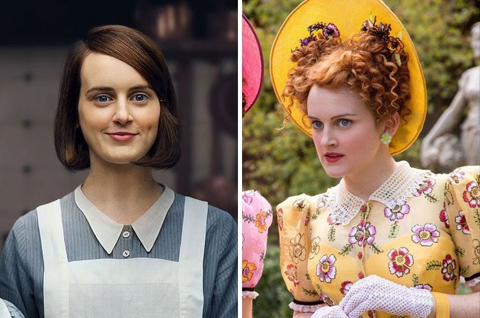 Daisy From Downton Abbey And Drisella From Cinderella