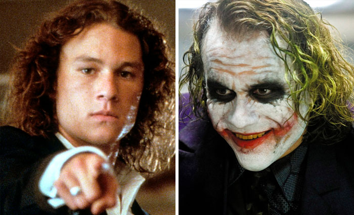 Patrick Verona From 10 Things I Hate About You And The Joker From The Dark Knight
