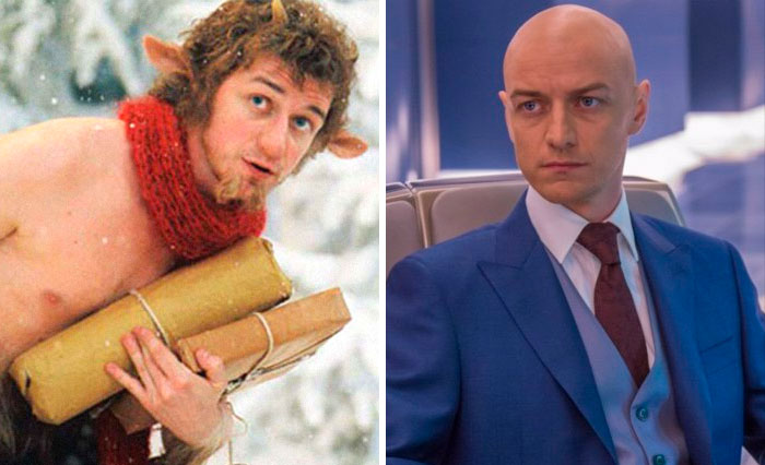 Mr Tumnus From Narnia And Professor X From X-Men