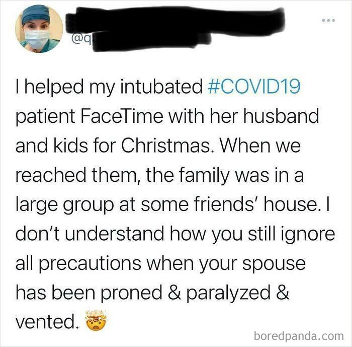 When Not Even Your Own Spouse Dying From Covid Will Convince To Change Your Habits And Keep Safe