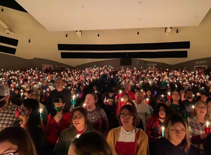 Christmas Eve Service After Their Drummer Recently Died From Covid