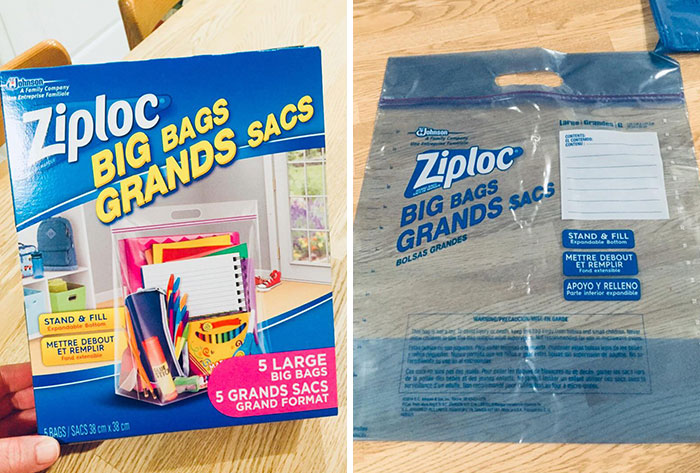 Outside Of Box vs. Inside Of Box. I Just Wanted What Was In The Picture. A Clear Bag