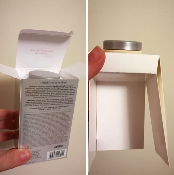 Tricked By The Packaging Of My Moisturizing Cream