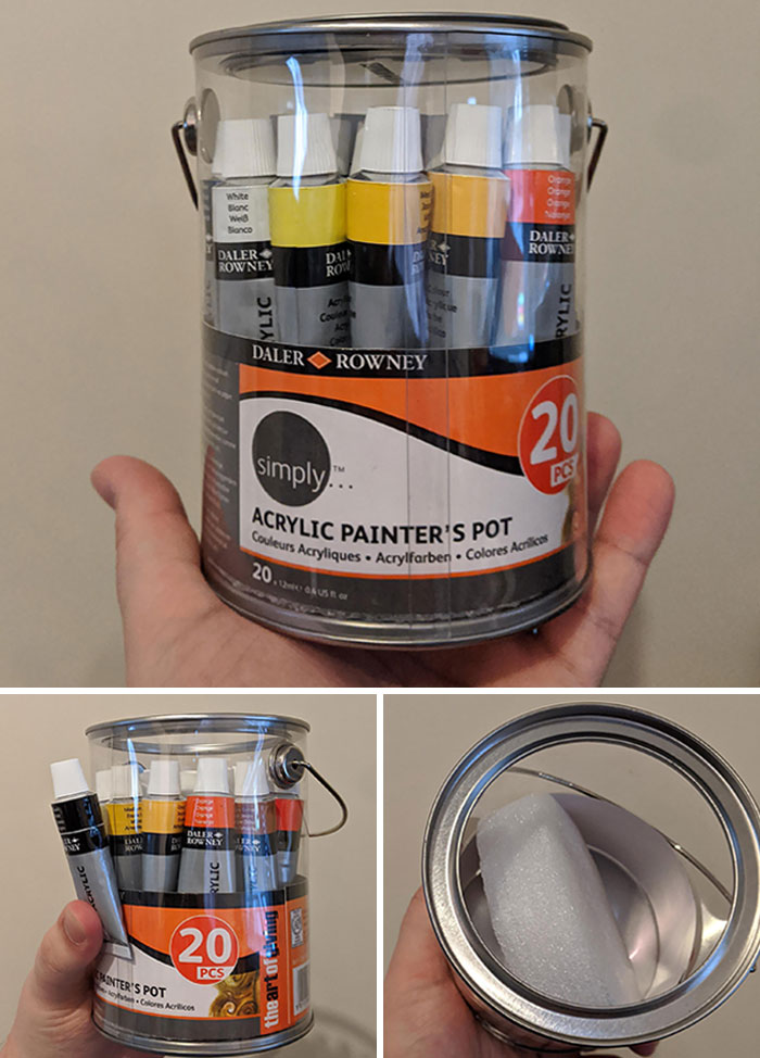 Some Acrylic Paints I Bought