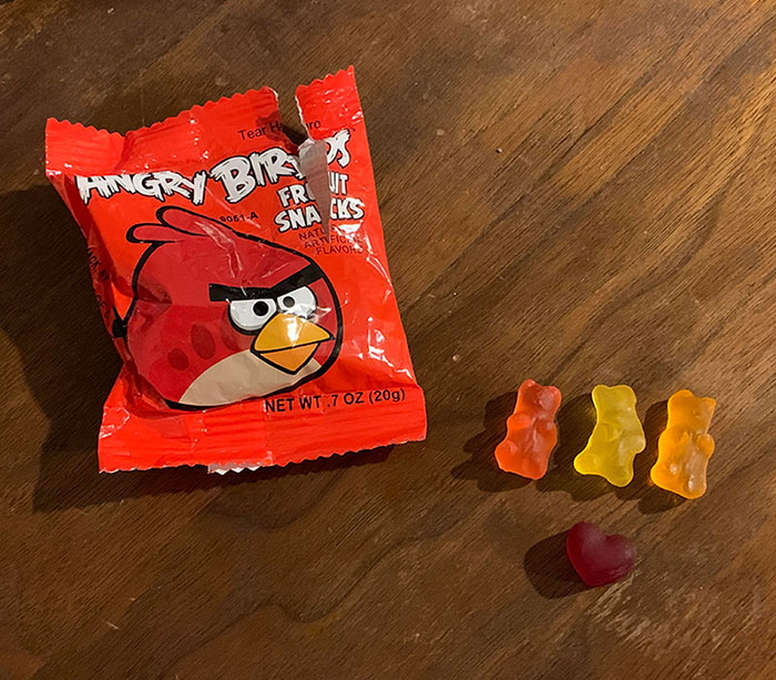 This Angry Bird Gummies Are Actually Gummy Bears