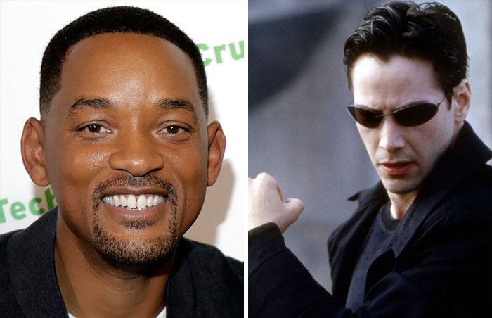 Will Smith rechazó el papel de Neo en "The Matrix", interpretado finalmente por Keanu Reeves