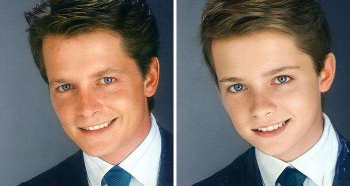 I Turned These 20 Celebrities From The ’80s & ’90s Into Kids Again Using AI