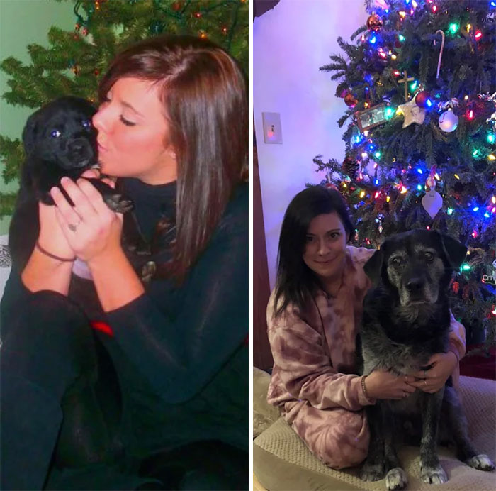 Our 1st Christmas Together And Our 14th Christmas Together