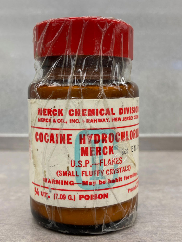 This Very Old Bottle Of Cocaine We Found In My Pharmacy