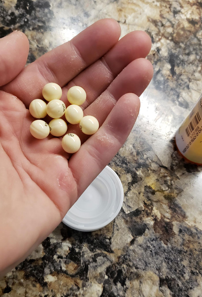 My New Meds Are Ball-Shaped