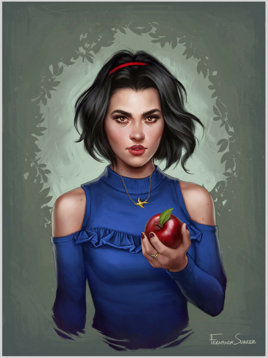 Artist Fernanda Suarez Shows How Disney Characters Would Look In Modern Day Life