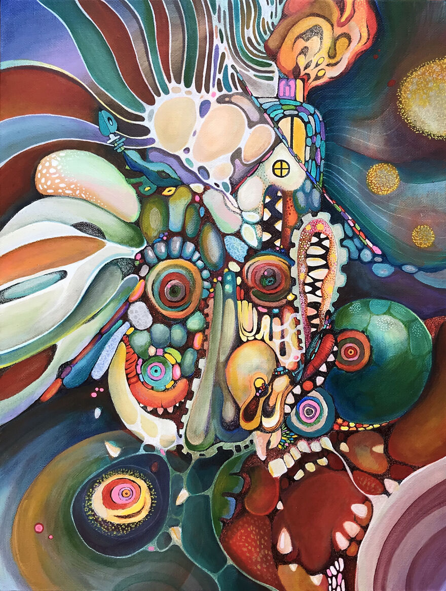 My Paintings Explore The Relationship Between Me And The World I Live In And The Constant Metamorphosis Of What I Perceive As Real. My Paintings Explore The Relationship Between Me And The World I Live In And The Constant Metamorphosis Of What I Perceive As Real.