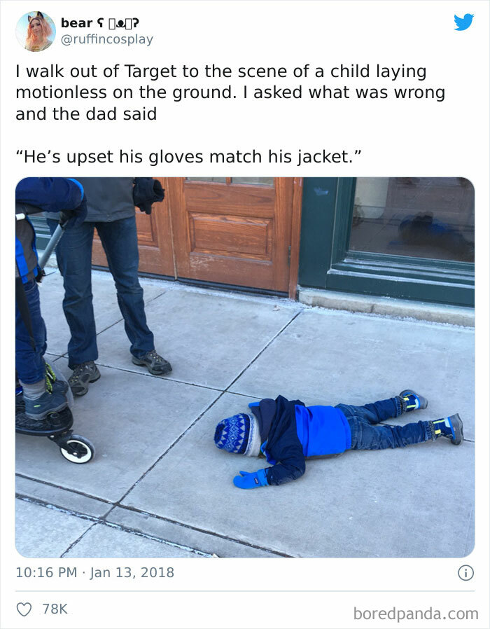 “He’s Upset His Gloves Match His Jacket”