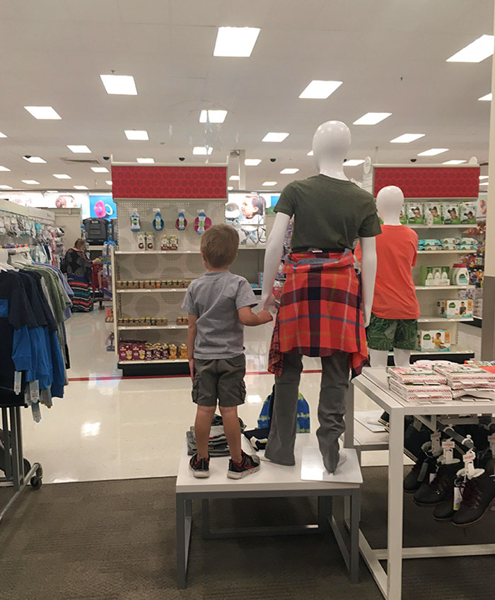 Lost My Kid In Target. Found Him Here