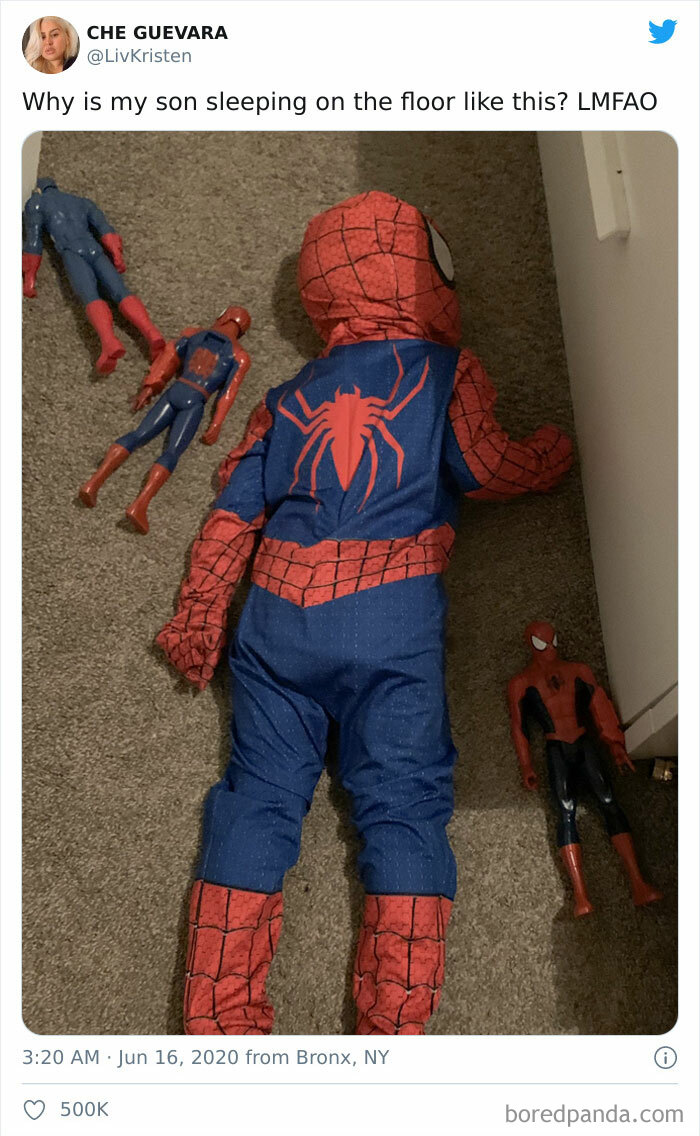 Fiesta de pijamas de Spiderman