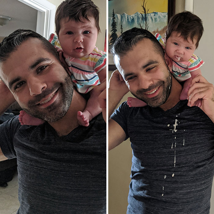 I Tried Giving Our Daughter Her First Shoulder Ride