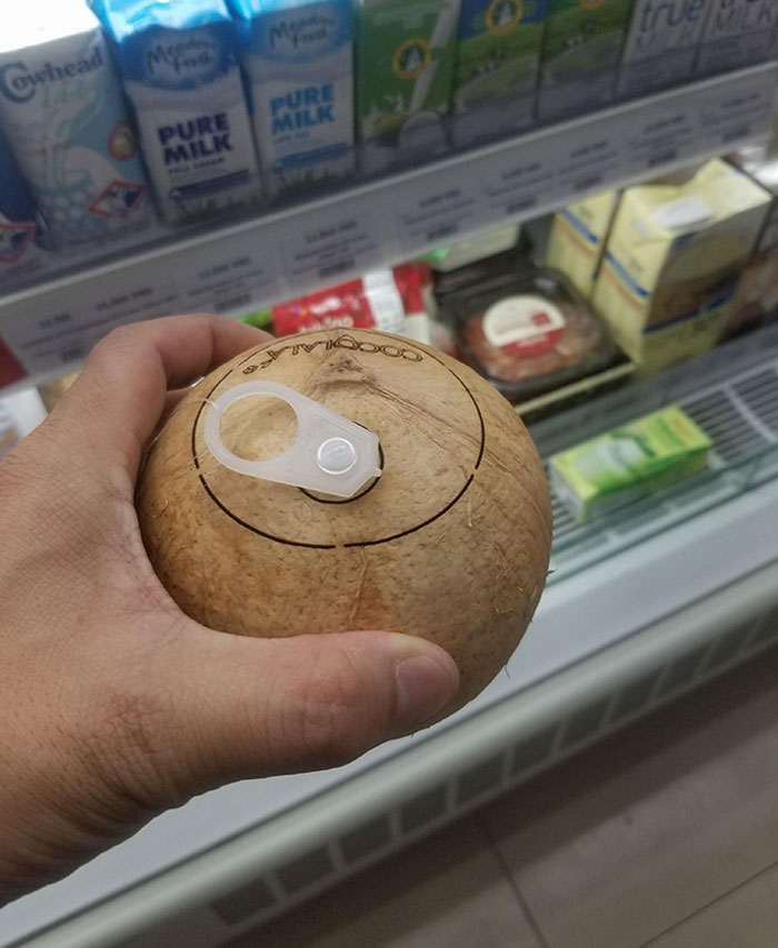 Coconut With A Pop-Top