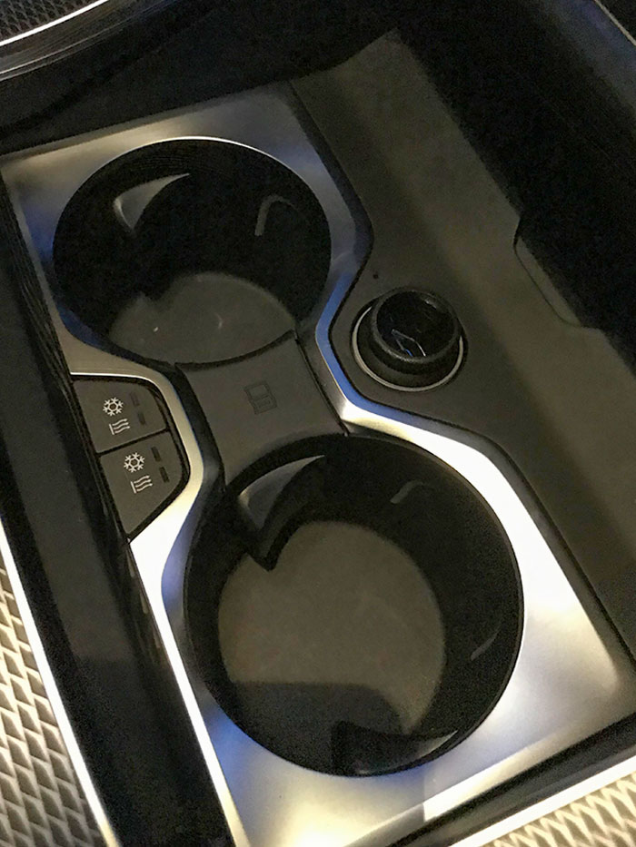 My Dad’s New Car Has Cup Holders That Can Warm Up Your Drink Or Cool It Down