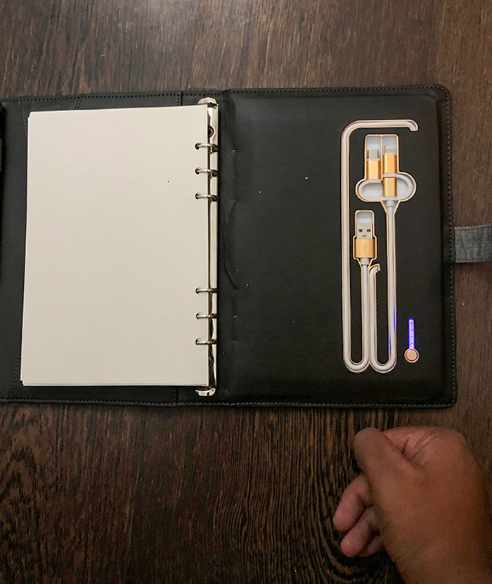 This Notebook With An In-Built Portable Charger