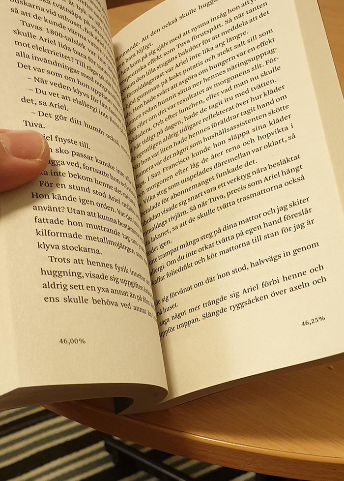 This Book Shows How Much Percent You've Read