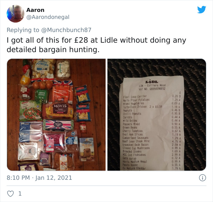 Mom Calls Out The Government After Comparing What She Could Buy For £30 Vs. What The Government Bought For £30