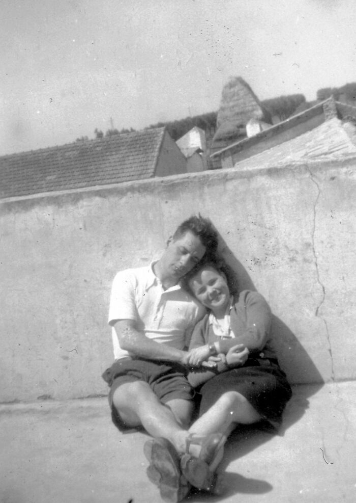 My French Grand-Parents In 1947, "Le Parfait Amour"!