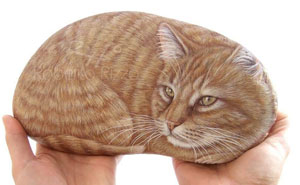 Artist Transforms Plain Stones Into Beautiful Animals (129 Pics)