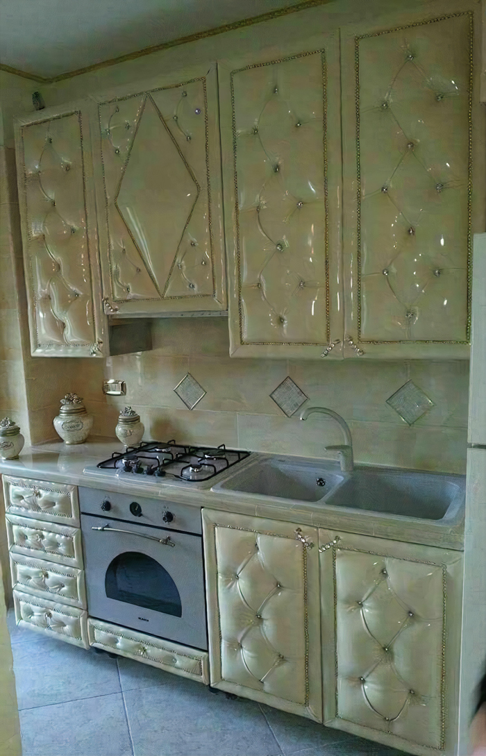 Kitchen Made By A Sofa Maker