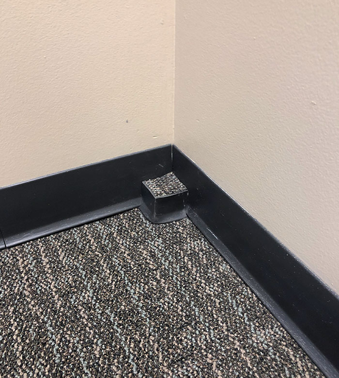This Single Square Inch Of Raised Carpet Complete With Lining