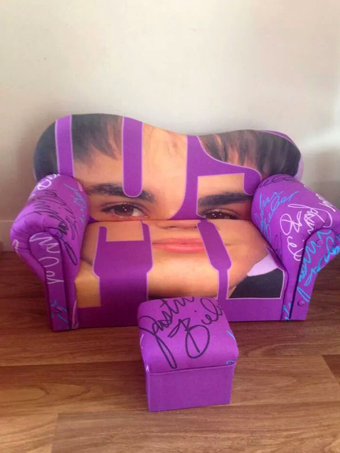 It's A Justin Bieber Couch