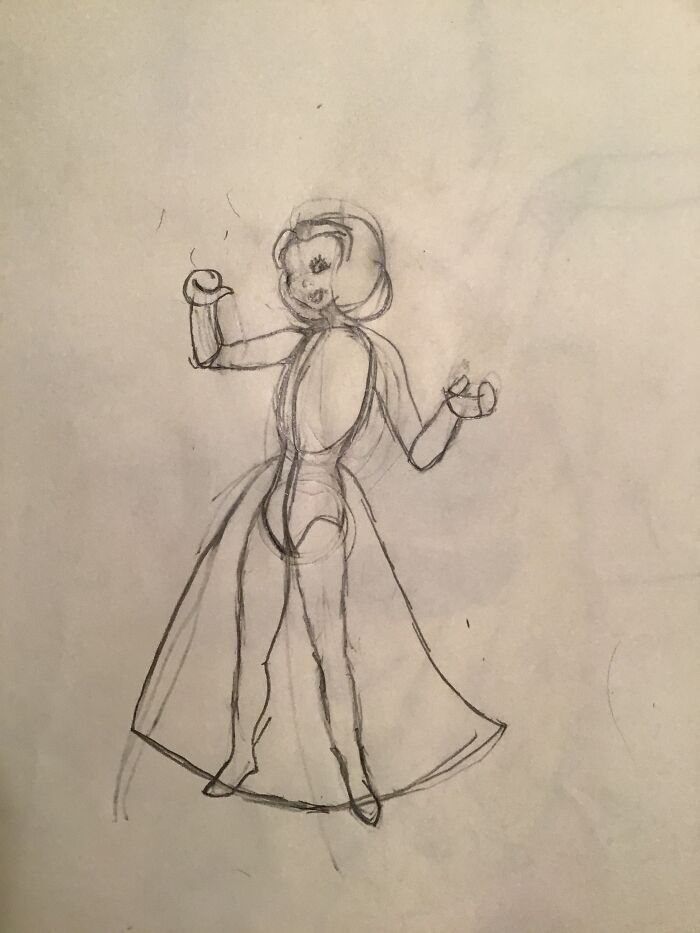 This Cursed Snow White Drawing That I Never Finished
