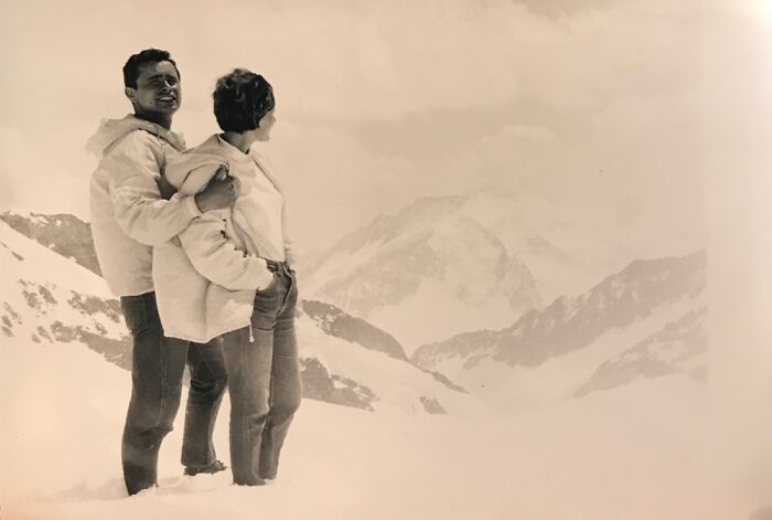 My Grandparents: 60s In Switzerland. On This Trip, The Decided To Try For A Baby, My Mom