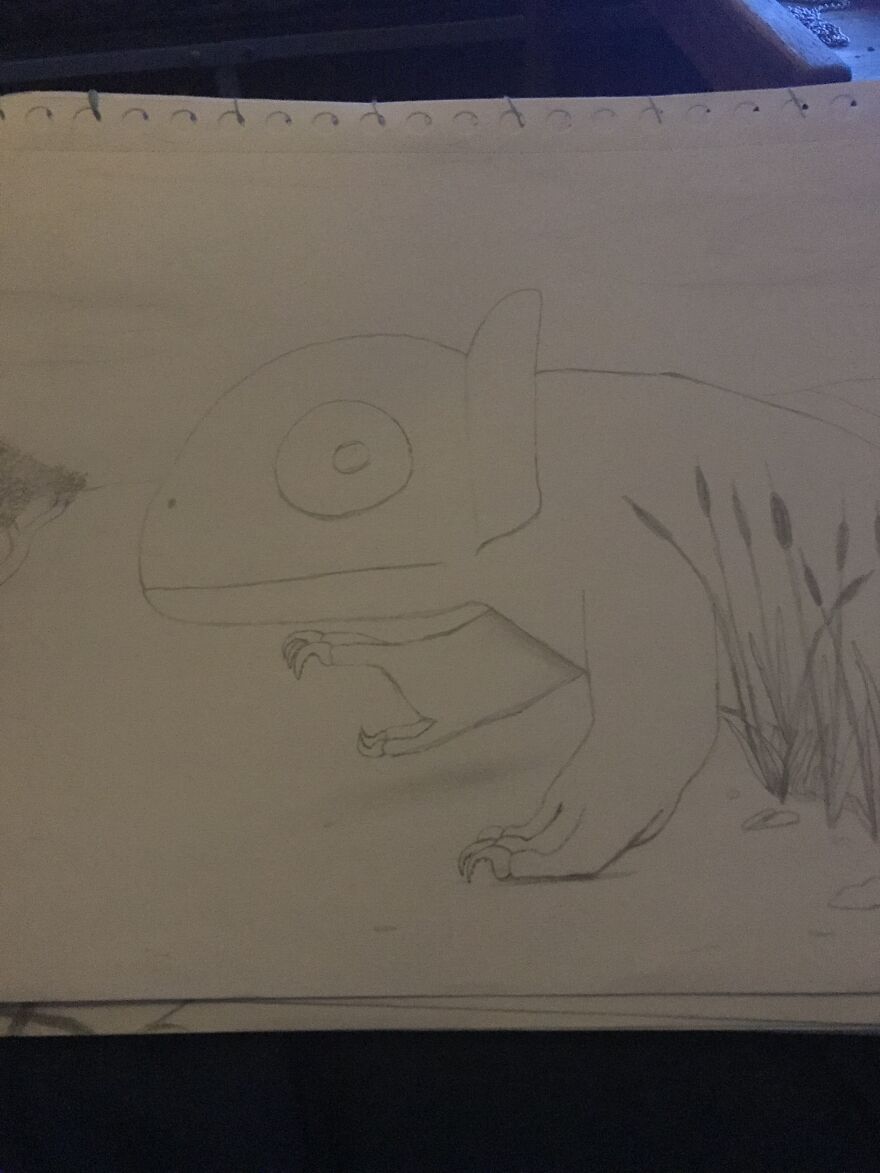 Derpy lizard 