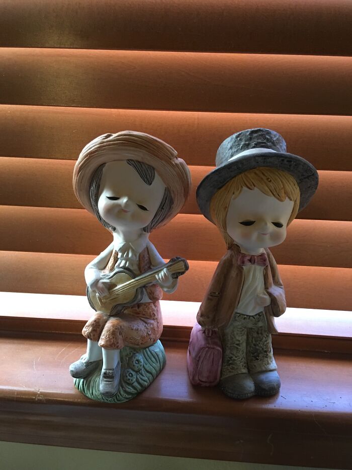 These Antique Figurines Given To Me By My Great Grandma.