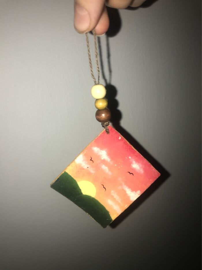 I Made This Keychain Recently, It Makes A Very Nice Wall Ornament