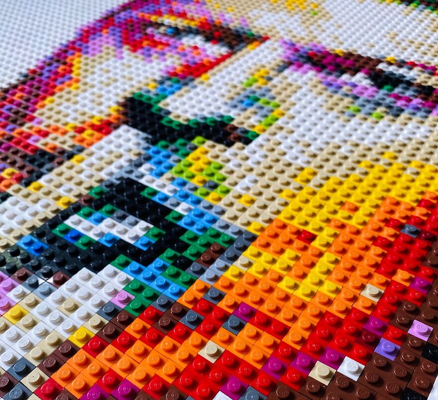 Bespoke LEGO Portraits By Grifshead