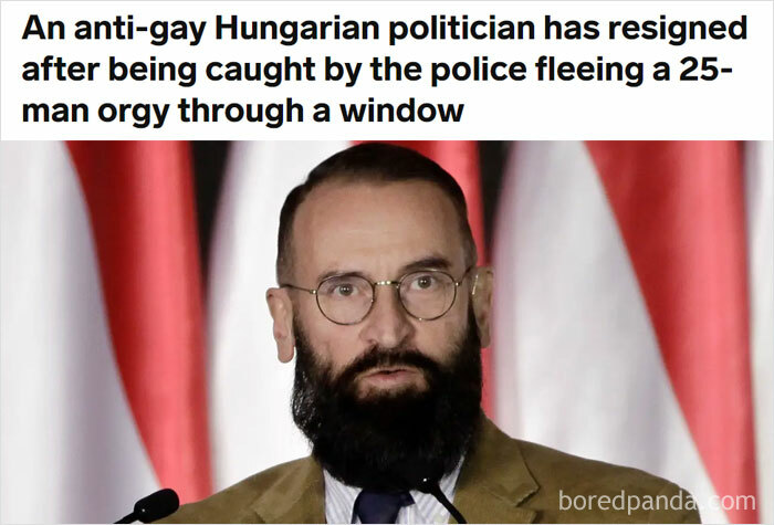 Anti-Gay Politician Caught Fleeing A 25-Man Orgy