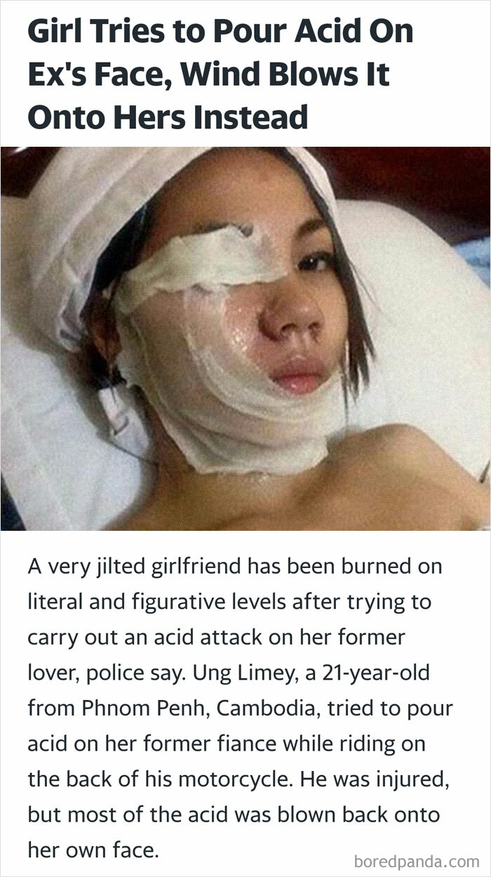 Woman Tried To Acid Attack Her Former Lover