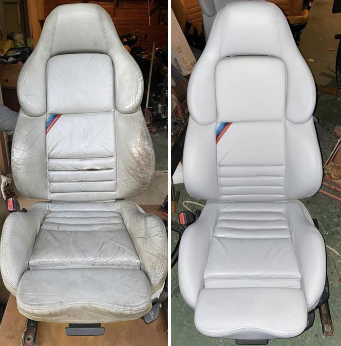 Restored Leather. Yes, This Is The Same Exact Leather